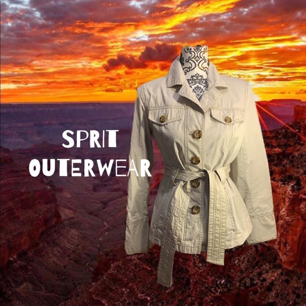 Sprit outerwear tan Jacket - Picture 2 of 8